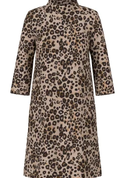 Jurken>MARC CAIN JURK Bruin