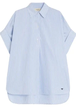 Blouses>MAX MARA BLOUSE Blauw