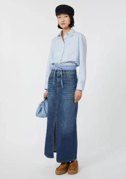 Blouses>MAX MARA BLOUSE Blauw