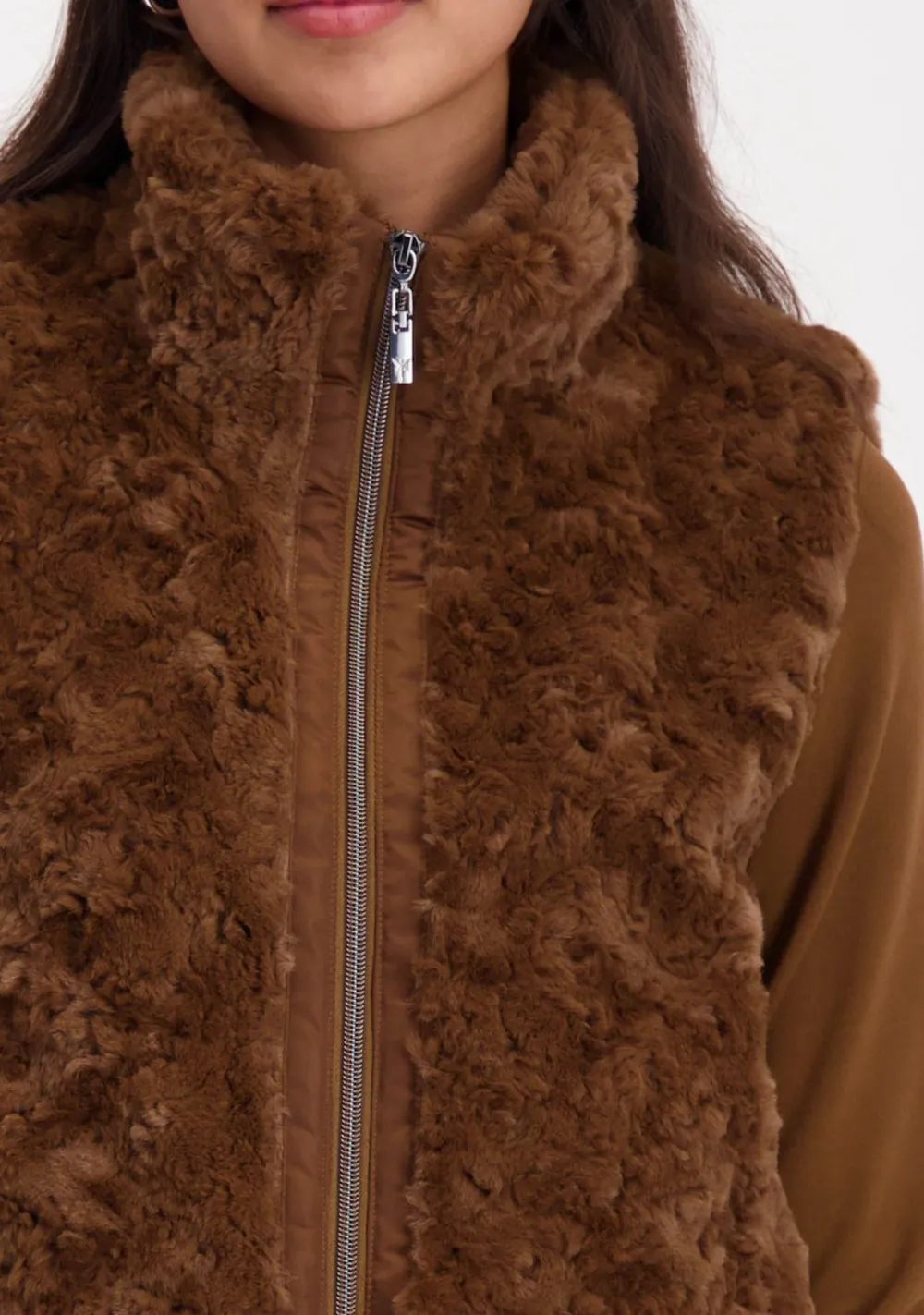 Jassen>MONARI BODYWARMER Bruin