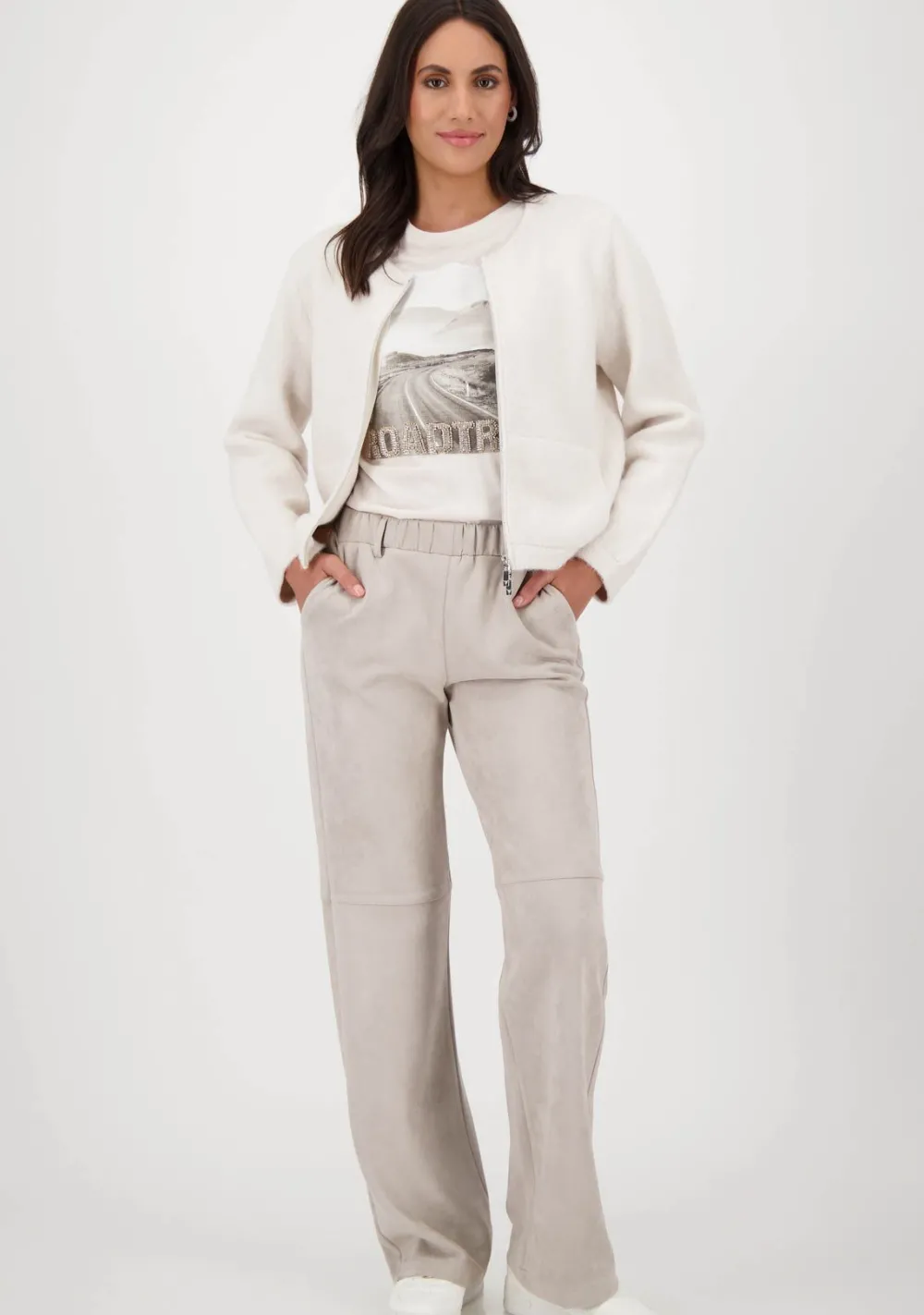 Vesten>MONARI VEST Off white