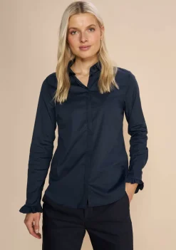 Blouses>MOSMOSH BLOUSE Blauw