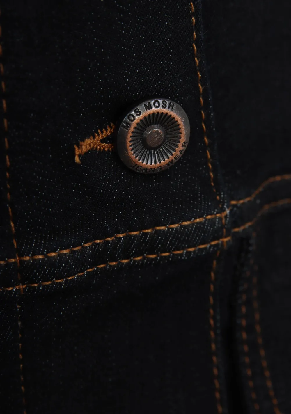 Blazers & Jasjes>MOSMOSH DENIMJACK Blauw