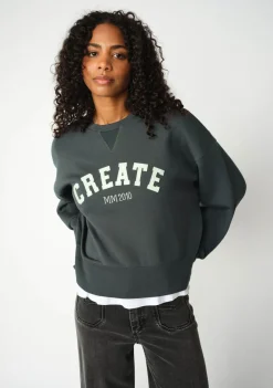 Sweaters|Truien>MOSMOSH SWEATER Groen