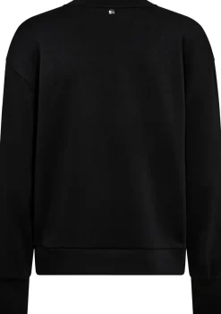 Sweaters|Truien>MOSMOSH SWEATER Zwart