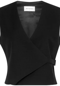 Gilets|Blazers & Jasjes>MSCH COPENHAGEN GILET Zwart