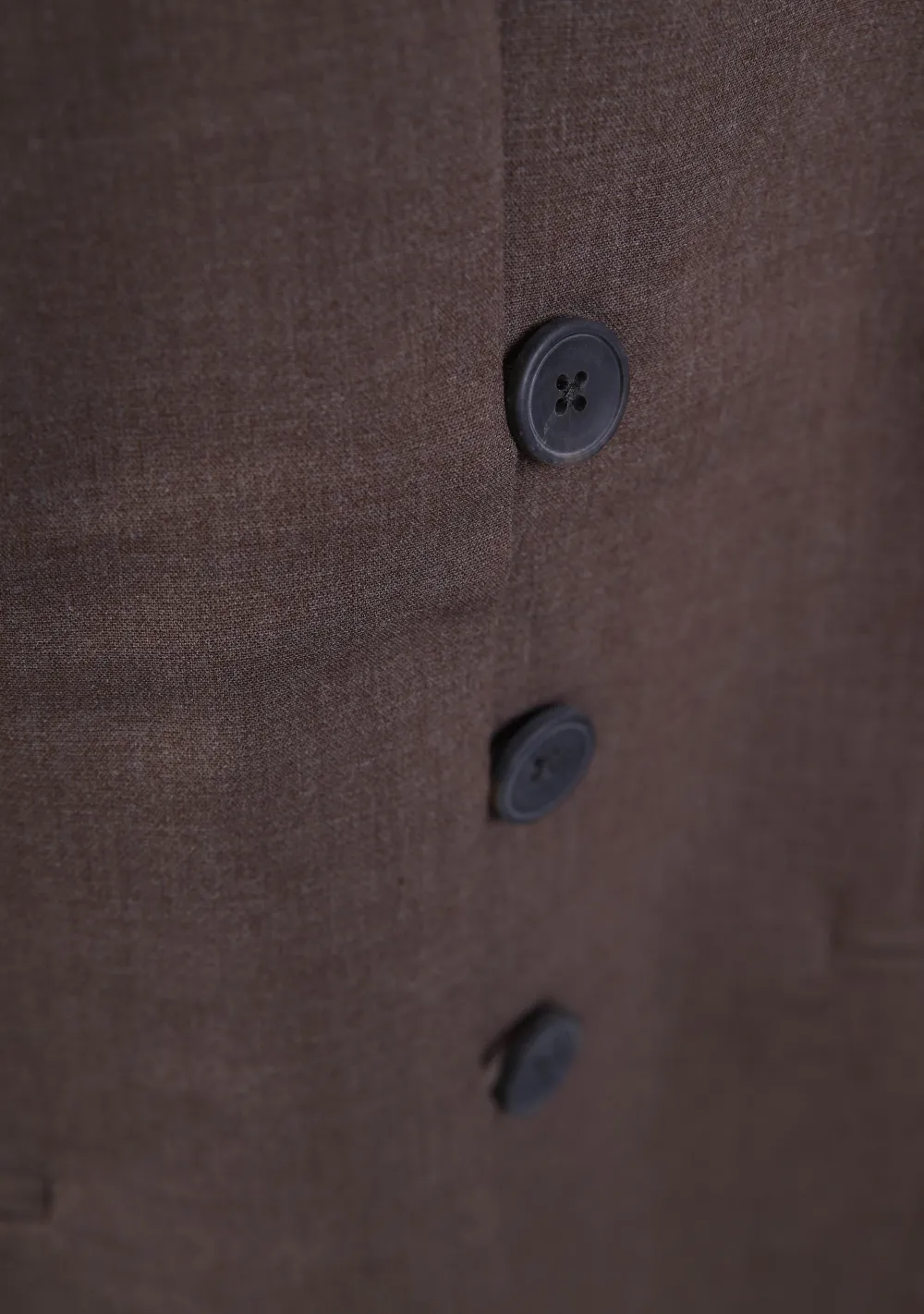 Gilets|Blazers & Jasjes>MSCH COPENHAGEN GILET Bruin