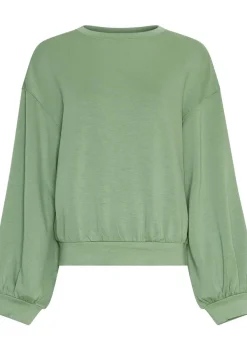 Truien|Sweaters>MSCH COPENHAGEN SWEATER Groen
