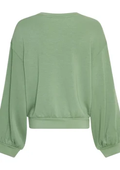 Truien|Sweaters>MSCH COPENHAGEN SWEATER Groen