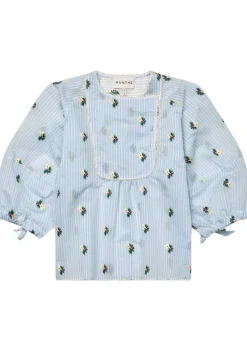 Blouses>MUNTHE BLOUSE Blauw