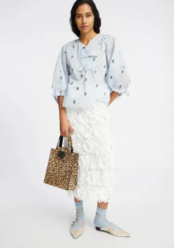 Blouses>MUNTHE BLOUSE Blauw