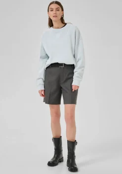 Sweaters|Truien>MY ESSENTIAL WARDROBE SWEATER Blauw