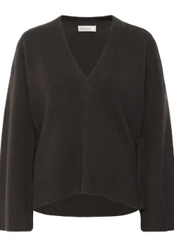 Truien>MY ESSENTIAL WARDROBE TRUI Bruin