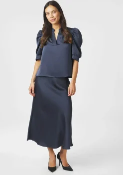 Blouses|Pakken & Co-Ords>NEO NOIR BLOUSE Blauw