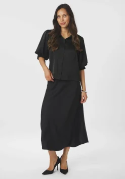 Blouses>NEO NOIR BLOUSE Zwart