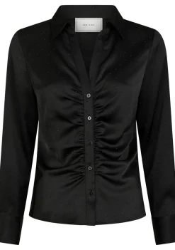 Blouses>NEO NOIR BLOUSE Zwart