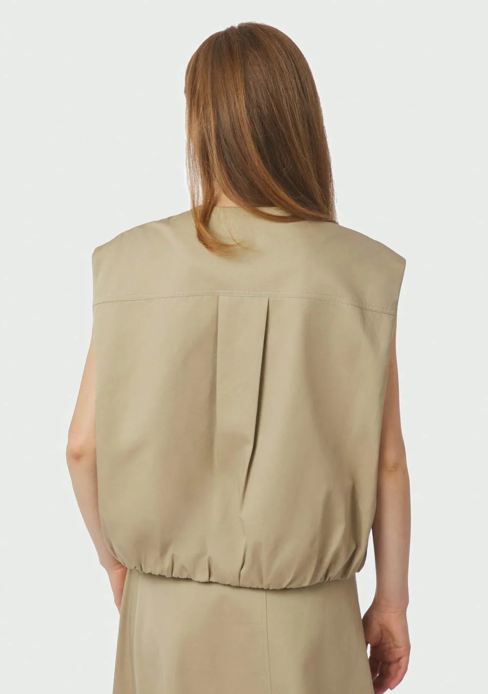 Gilets|Blazers & Jasjes>NEO NOIR GILET Beige