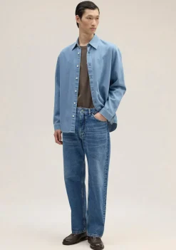 Overhemden>NN07 OVERHEMD Blauw