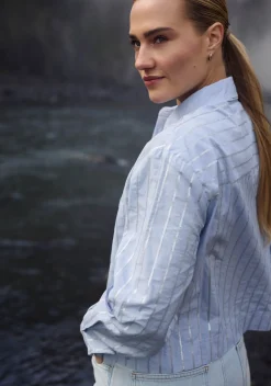 Blouses>NUKUS BLOUSE Blauw