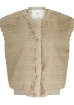 Gilets|Blazers & Jasjes>NUKUS GILET Beige