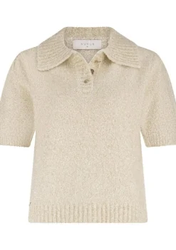 Truien>NUKUS TRUI KORTE MOUW Beige