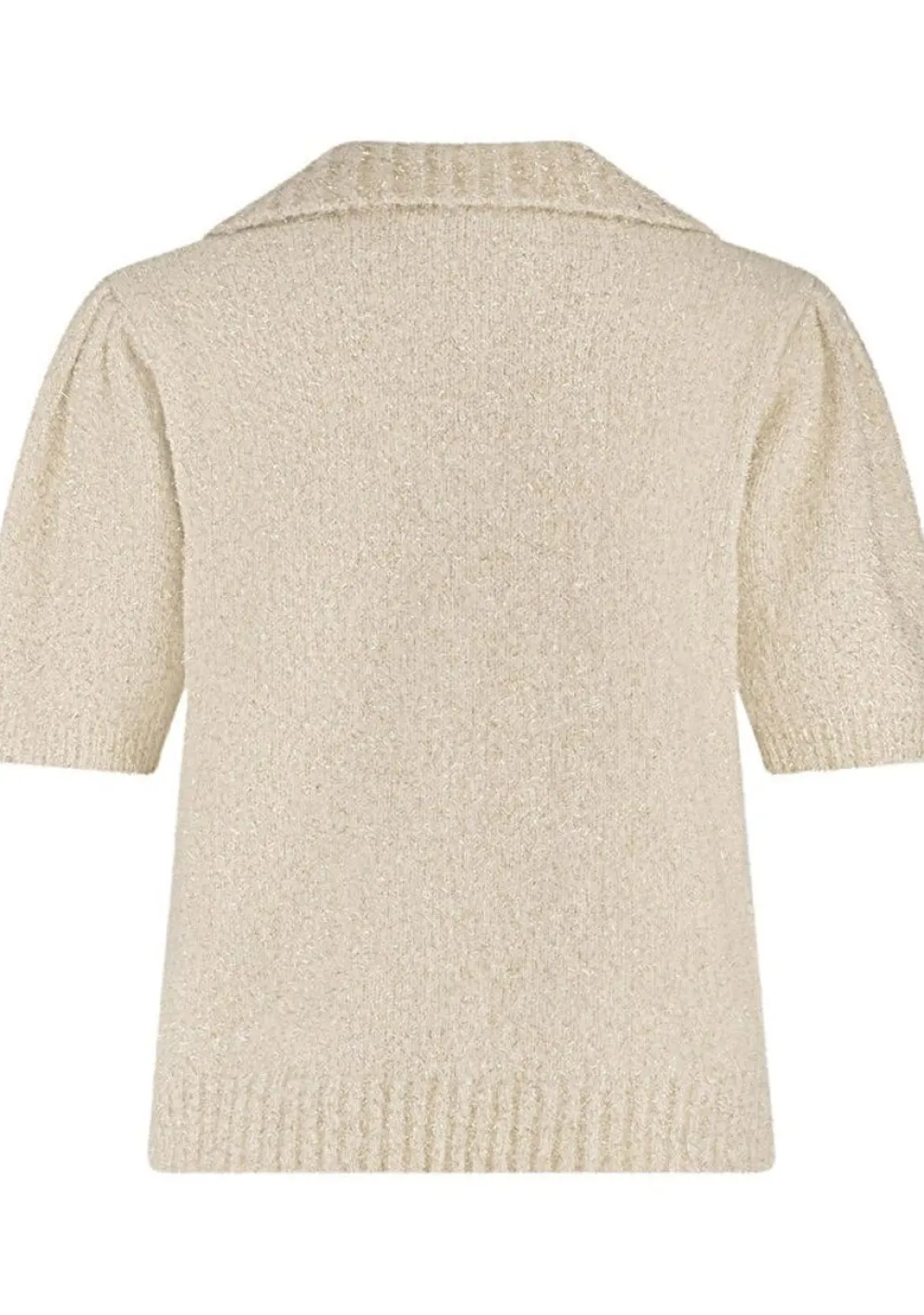 Truien>NUKUS TRUI KORTE MOUW Beige