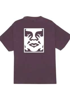 T-Shirts>OBEY TSHIRT Paars