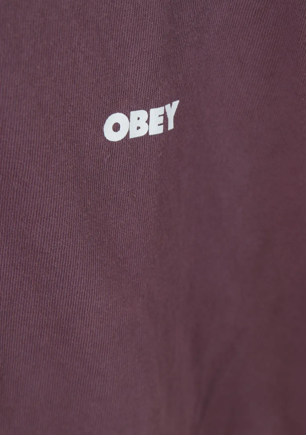 T-Shirts>OBEY TSHIRT Paars