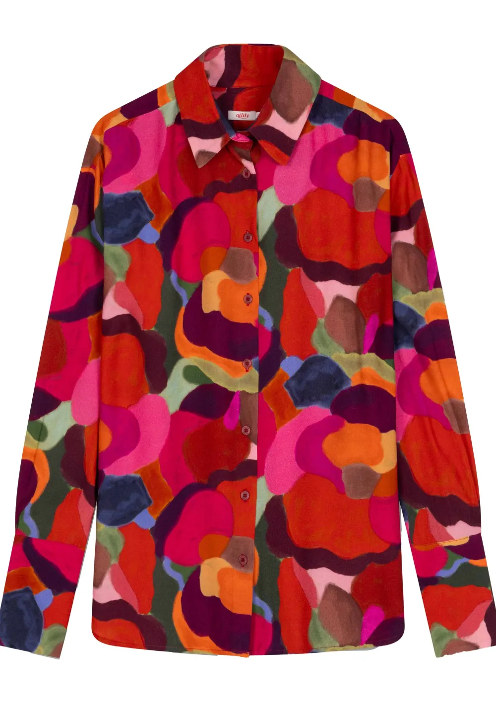 Blouses|Pakken & Co-Ords>OILILY BLOUSE Rood