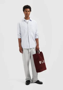 Overhemden>OLAF OVERHEMD Blauw