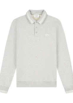 Polo's>OLAF POLO Grijs