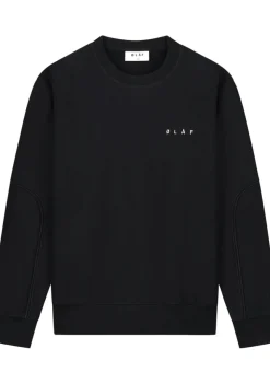 Truien>OLAF SWEATER Zwart