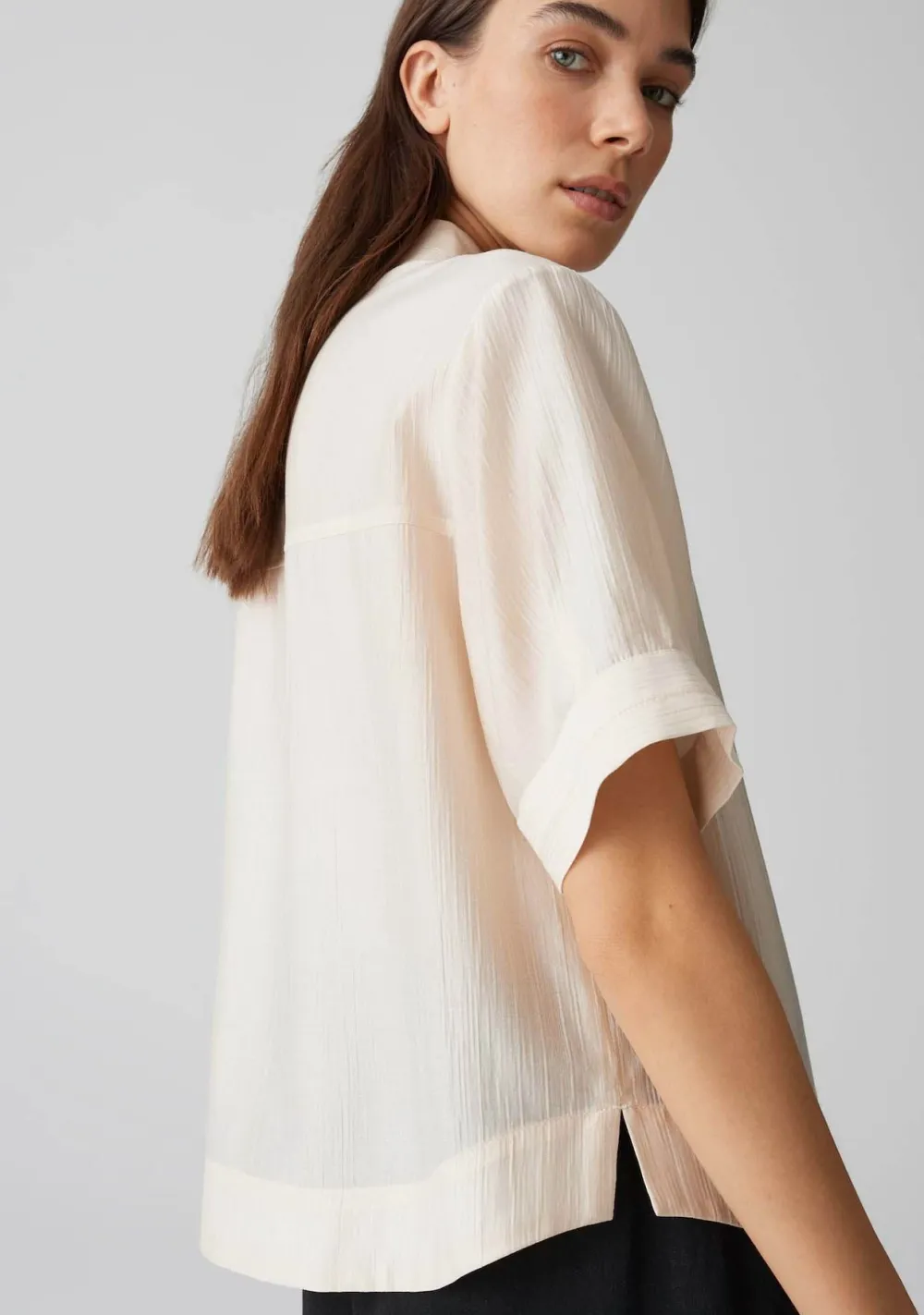 Blouses>OPUS BLOUSE Beige