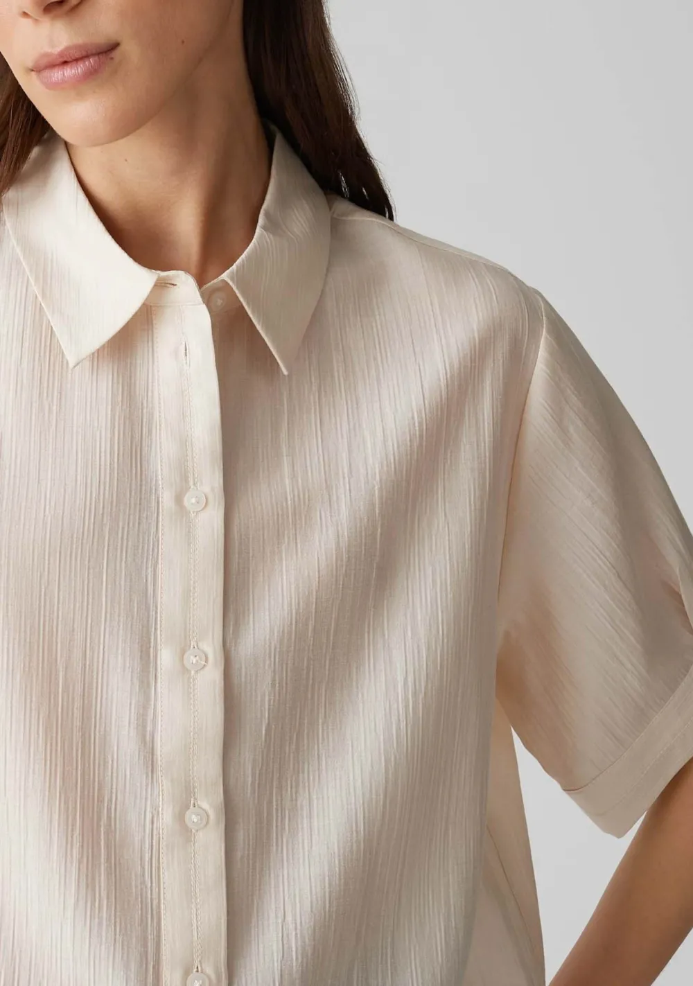 Blouses>OPUS BLOUSE Beige