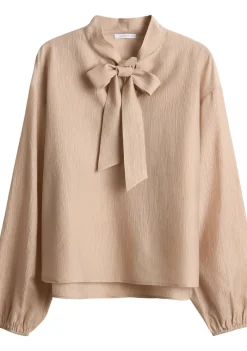 Blouses>OPUS BLOUSE Beige
