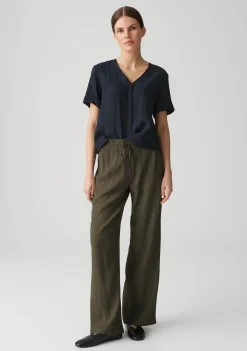 Blouses>OPUS BLOUSE Blauw