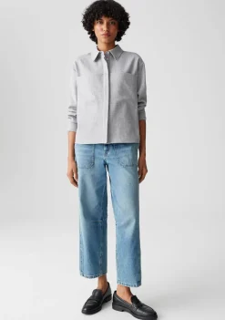 Blouses>OPUS BLOUSE Grijs