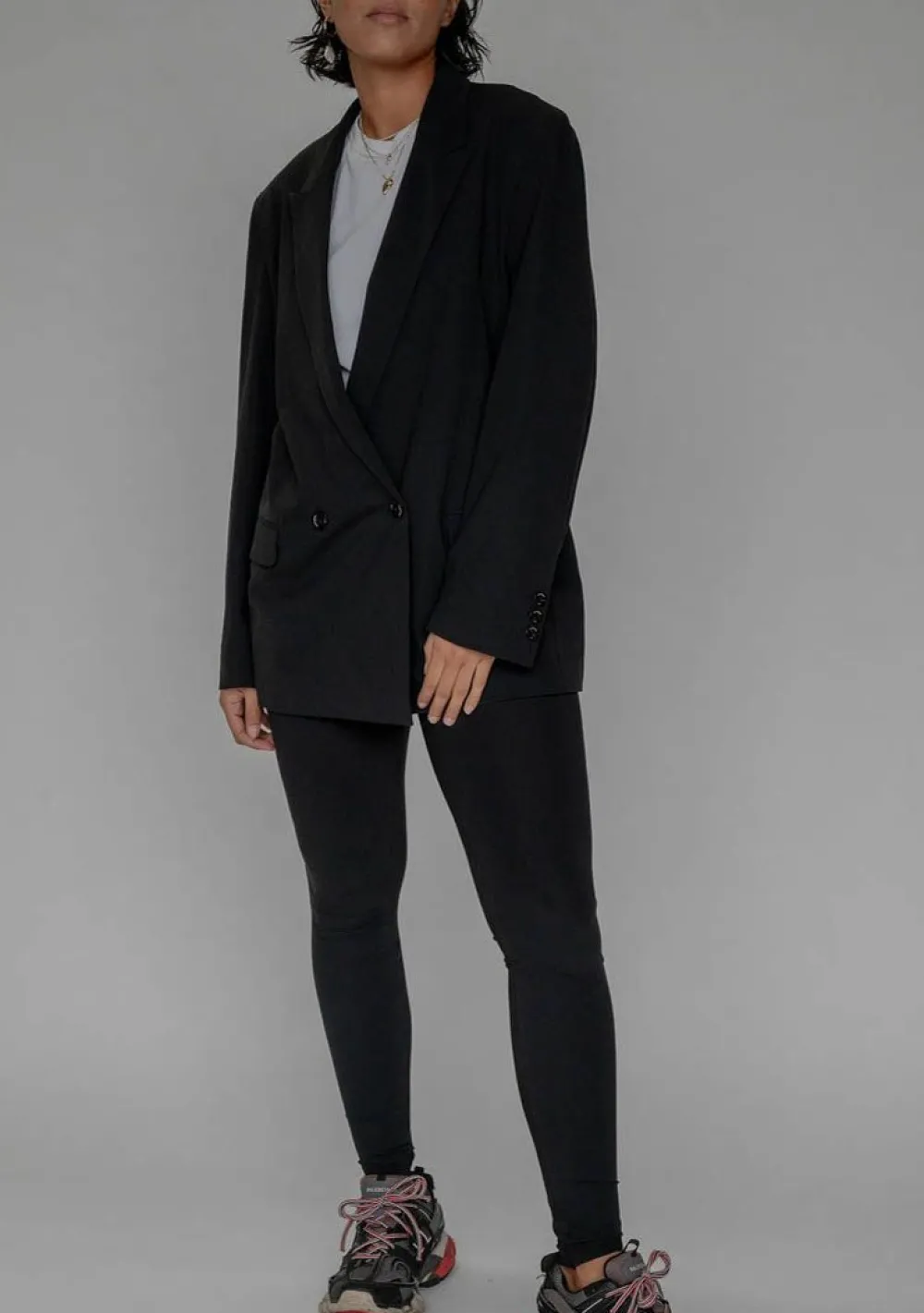 Broeken>PENN & INK LEGGING Zwart