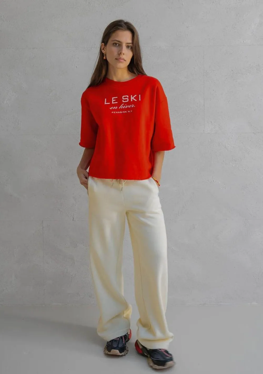 Shirts>PENN & INK SHIRT Rood