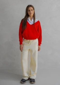 Sweaters|Truien>PENN & INK SWEATER Rood