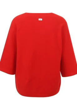 Truien>PENN & INK TRUI KORTE MOUW Rood