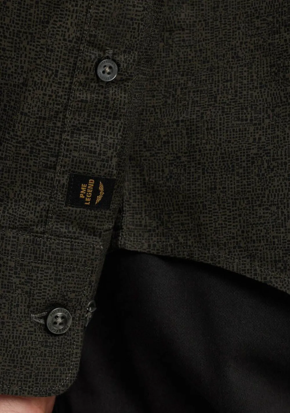 Overhemden>PME LEGEND OVERHEMD Groen