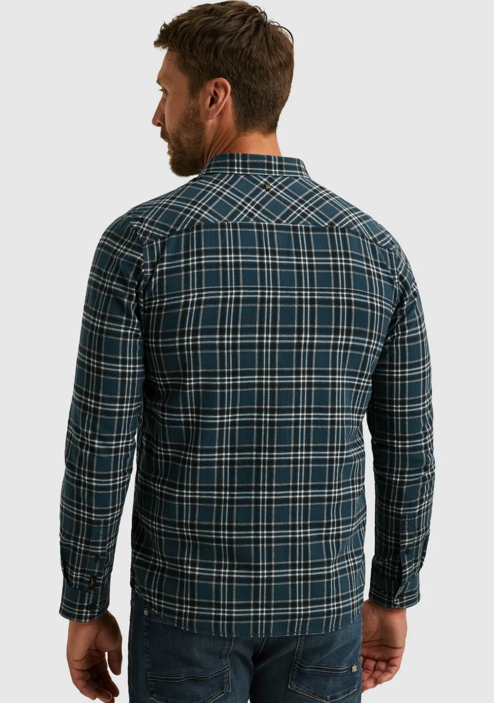 Overhemden>PME LEGEND OVERHEMD Blauw