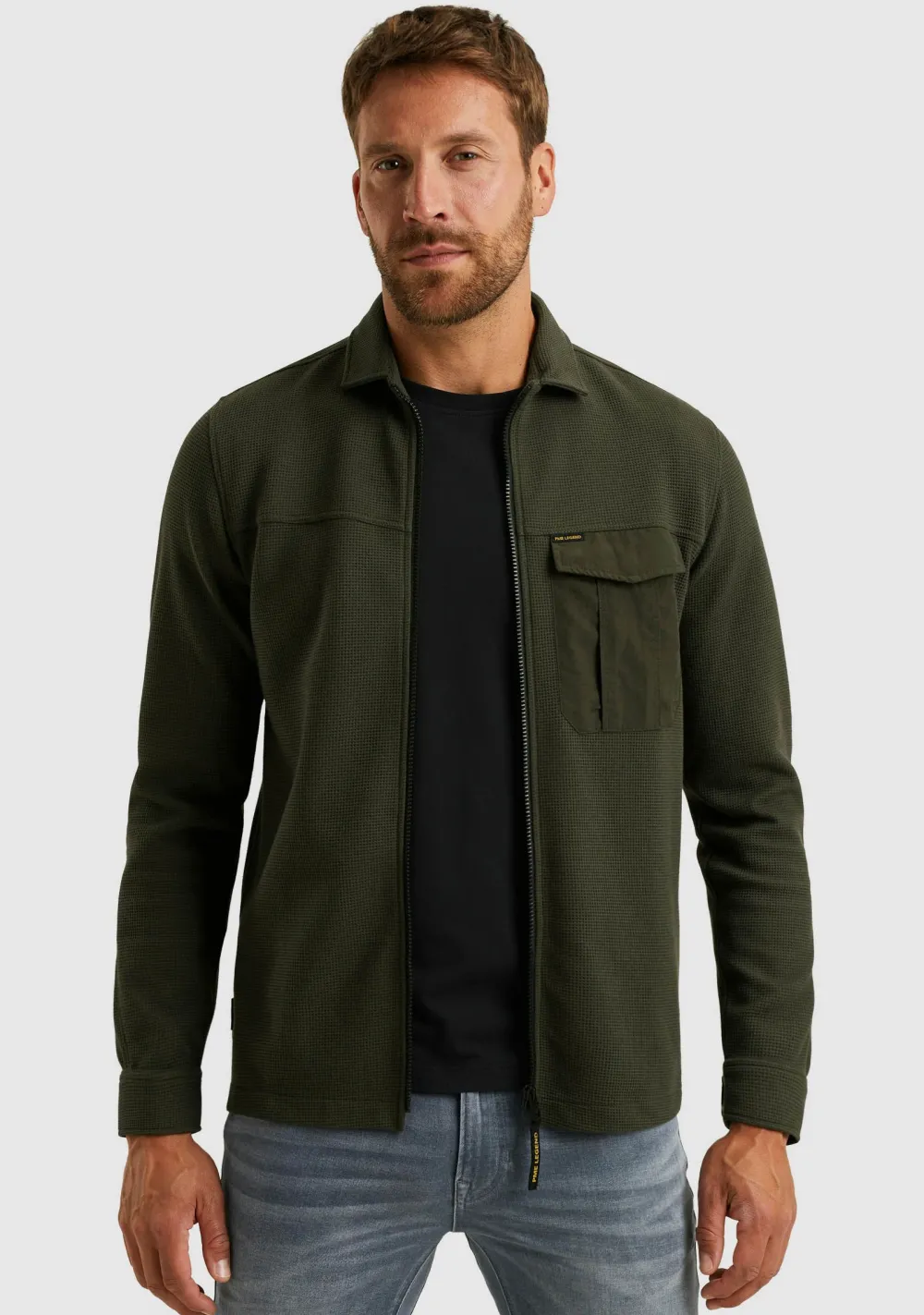 Overhemden>PME LEGEND OVERHEMD Groen