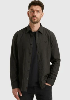 Overhemden>PME LEGEND OVERHEMD Grijs