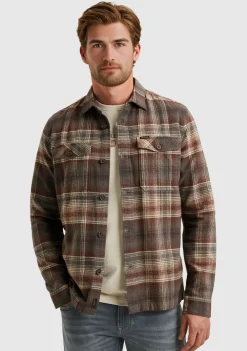 Overhemden>PME LEGEND OVERHEMD Rood