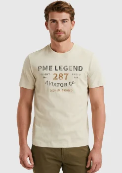 T-Shirts>PME LEGEND TSHIRT Off white