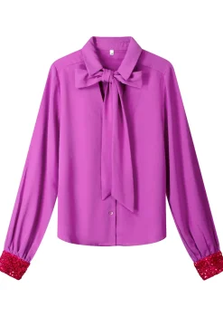 Blouses>POM AMSTERDAM BLOUSE Paars