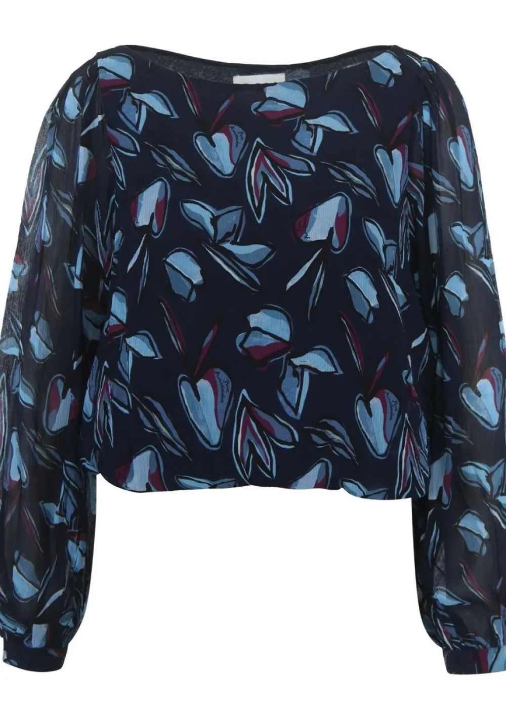 Blouses>POM AMSTERDAM BLOUSE Blauw