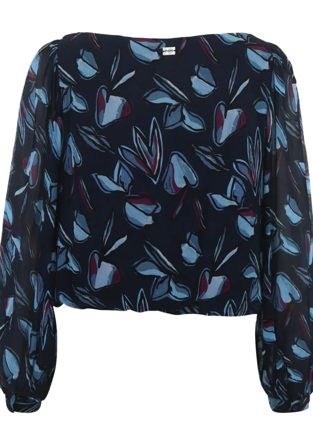 Blouses>POM AMSTERDAM BLOUSE Blauw